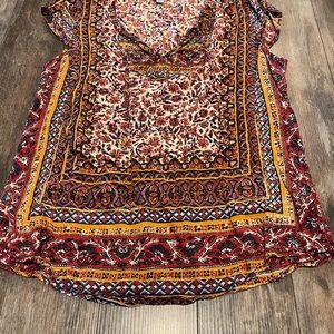 Lucky Brand Floral Bohemian Women's Top